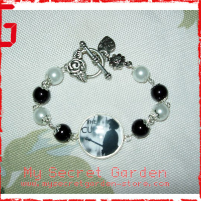 The Cure - Boys Don't Cry Cabochon Bracelet  The Cure - Boys Don't Cry Cabochon Bracelet
